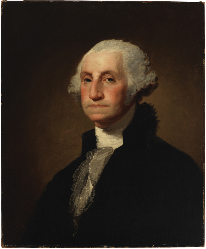 Gilbert Stuart, George Washington, 1796. Museum of the City of New York, 46.1.